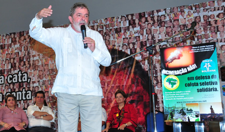 Ricardo Patah participa de cerimônia realizada pelo Presidente Lula na Expocatadores 2010
