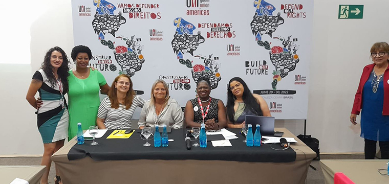 SINTETEL participa de Reunião com mulheres das Américas