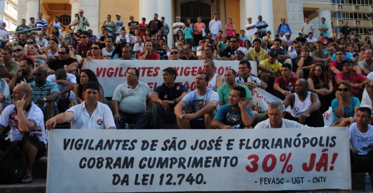 Santa Catarina é o primeiro Estado do Sul a Conquistar os 30% de Periculosidade Lei 12.740