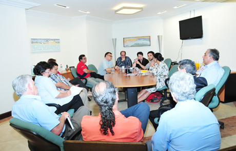 Secretária Geral da CSI participa de reunião com representantes de centrais sindicais brasileiras