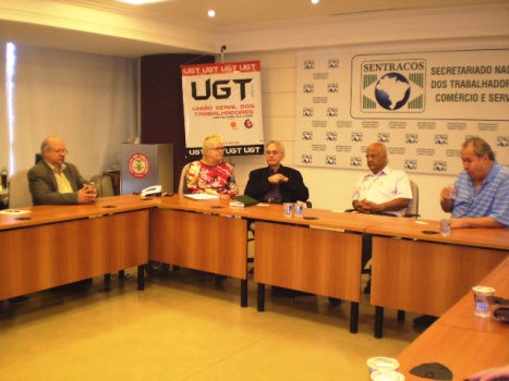 Secretário Geral da ICEM visita UGT