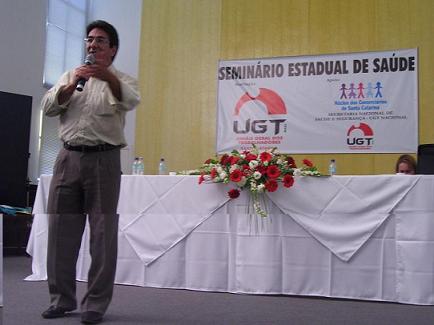 Secretário de Saúde da UGT homenageado em São Paulo