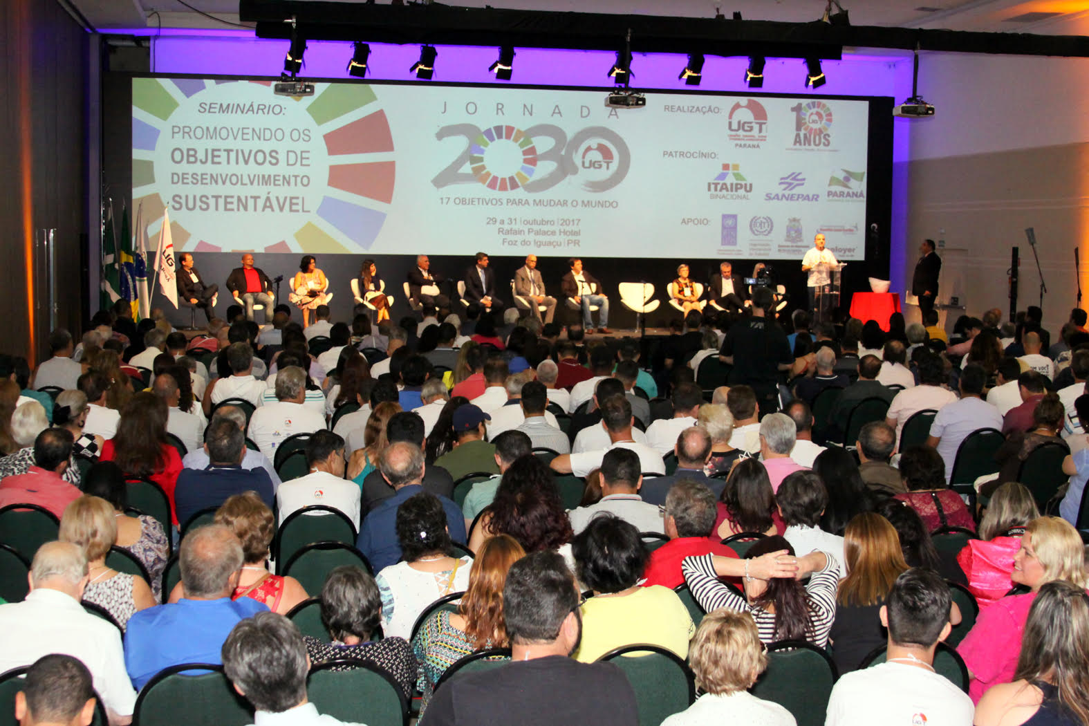 Seminário Nacional em Foz do Iguaçu debate Agenda 2030 da OIT