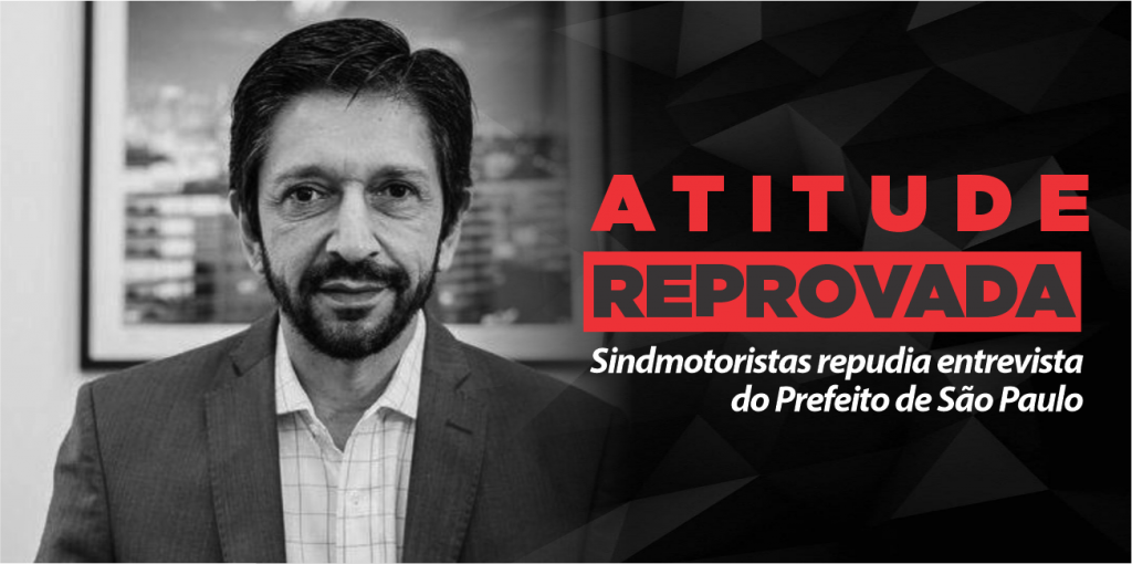 Sindmotoristas repudia pronunciamento do prefeito de São Paulo