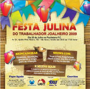 Sintrajóias promove festa julina em Limeira SP