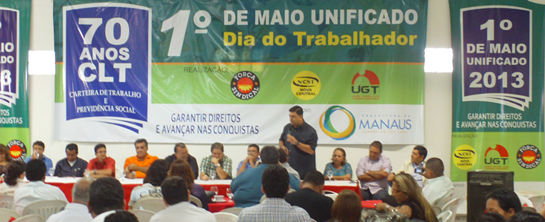 UGT Amazonas se prepara para 1º de Maio unificado
