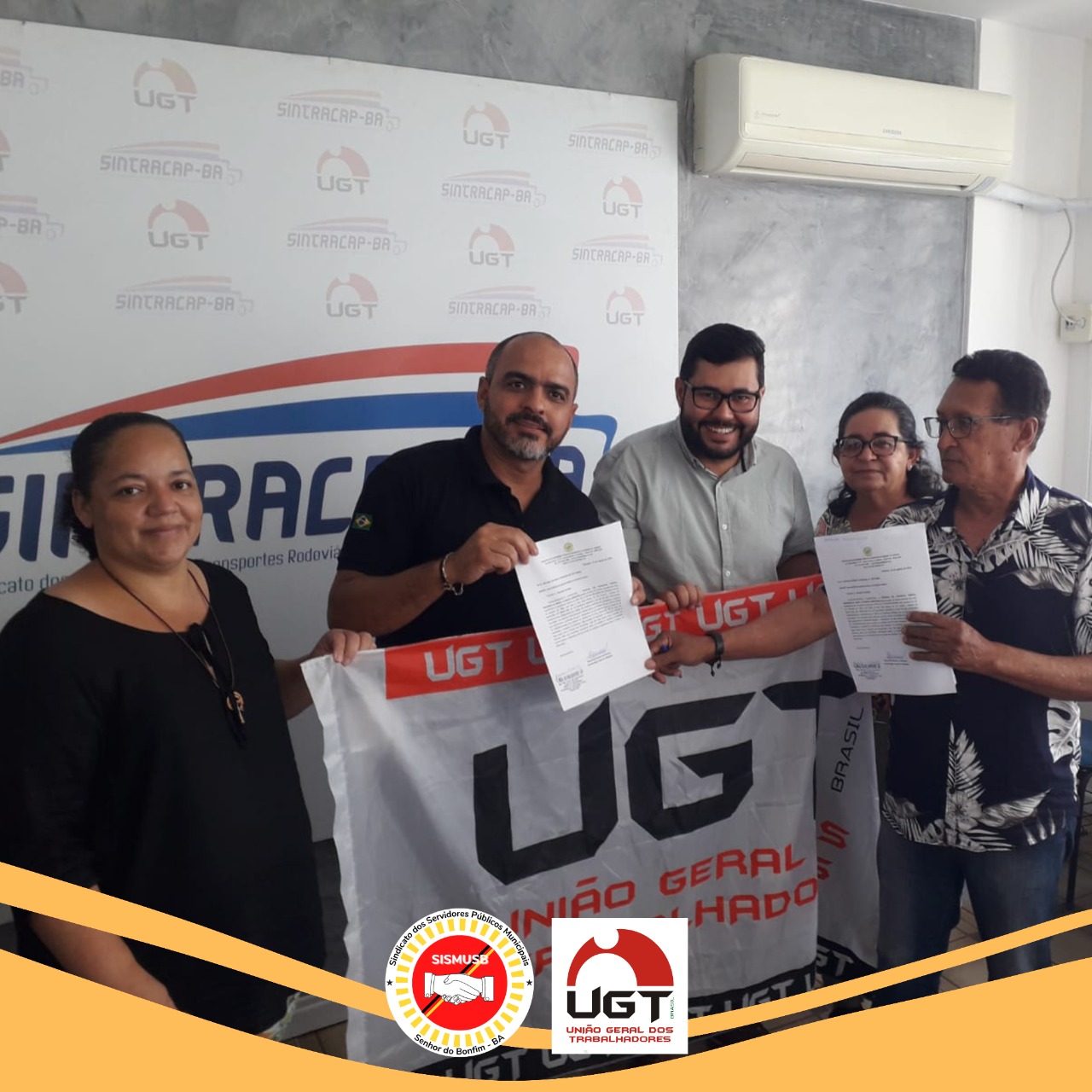 UGT-BA E SISMUSB NA LUTA PELO PISO SALARIAL DOS GARIS