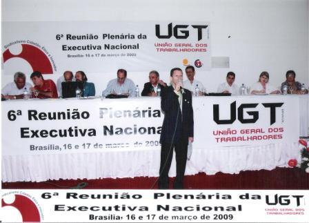 UGT Ceará participa de encontro nacional da central.
