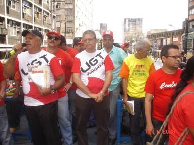 UGT Pernambuco participa do Dia Nacional de Lutas em Recife.