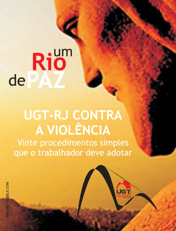 UGT-RJ lança cartilha com dicas contra a violência