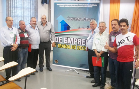 UGT-SC  apresenta projeto durante 1ª Conferência #Regional de Emprego e Trabalho Decente em Joinville