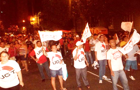 UGT comemora o Dia do trabalhador com festa e sorteio de brindes em Manaus