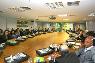 UGT participa de encontro com primeira-dama Marisa Letícia Lula da Silva.