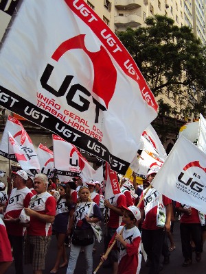UGT participa de marcha no Fórum Social Mundial 10 anos.
