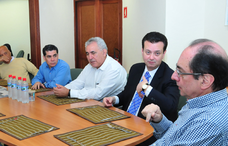 UGT recebe visita do prefeito de São Paulo Gilberto Kassab