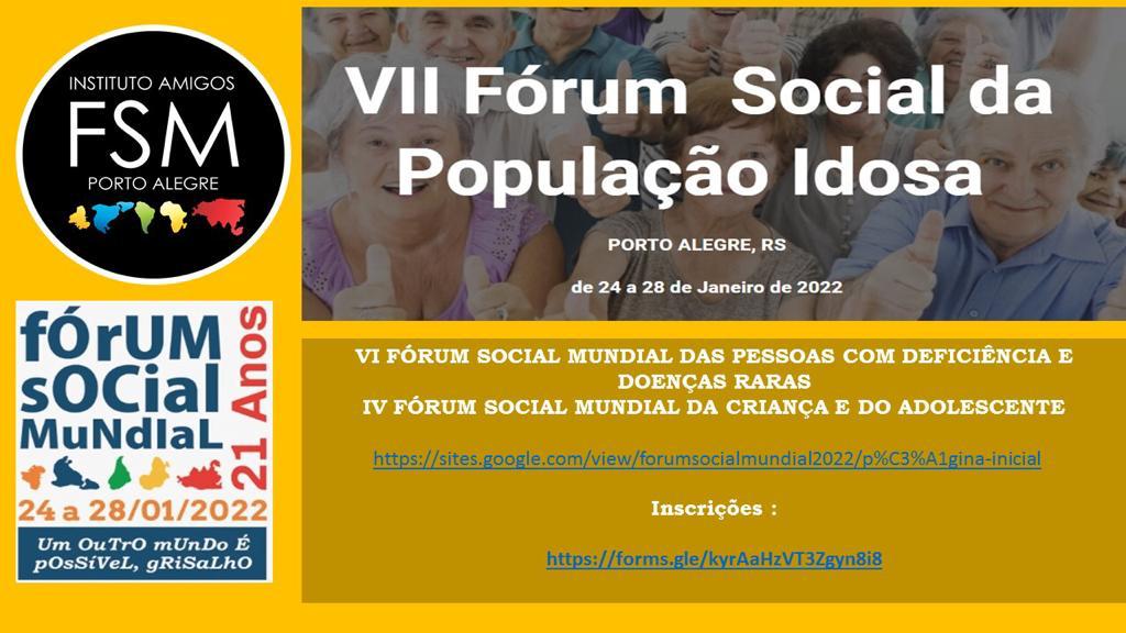 VII Fórum Social da População Idosa