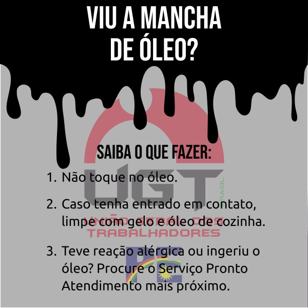 Viu a Mancha de óleo?